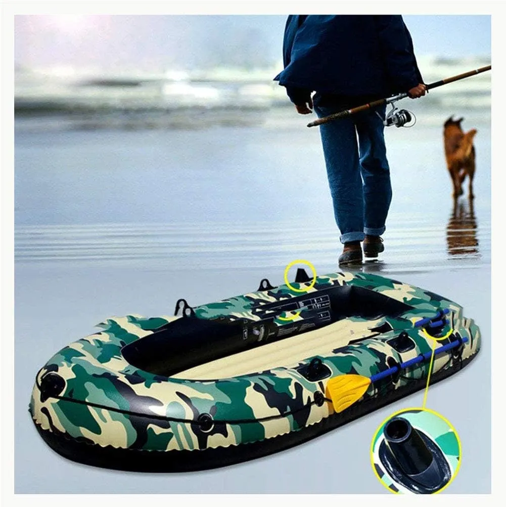 2 Person Inflatable Boat Thicken Raft Kayak Assault Rubber Boats,WearResisting Hovercraft Dinghies