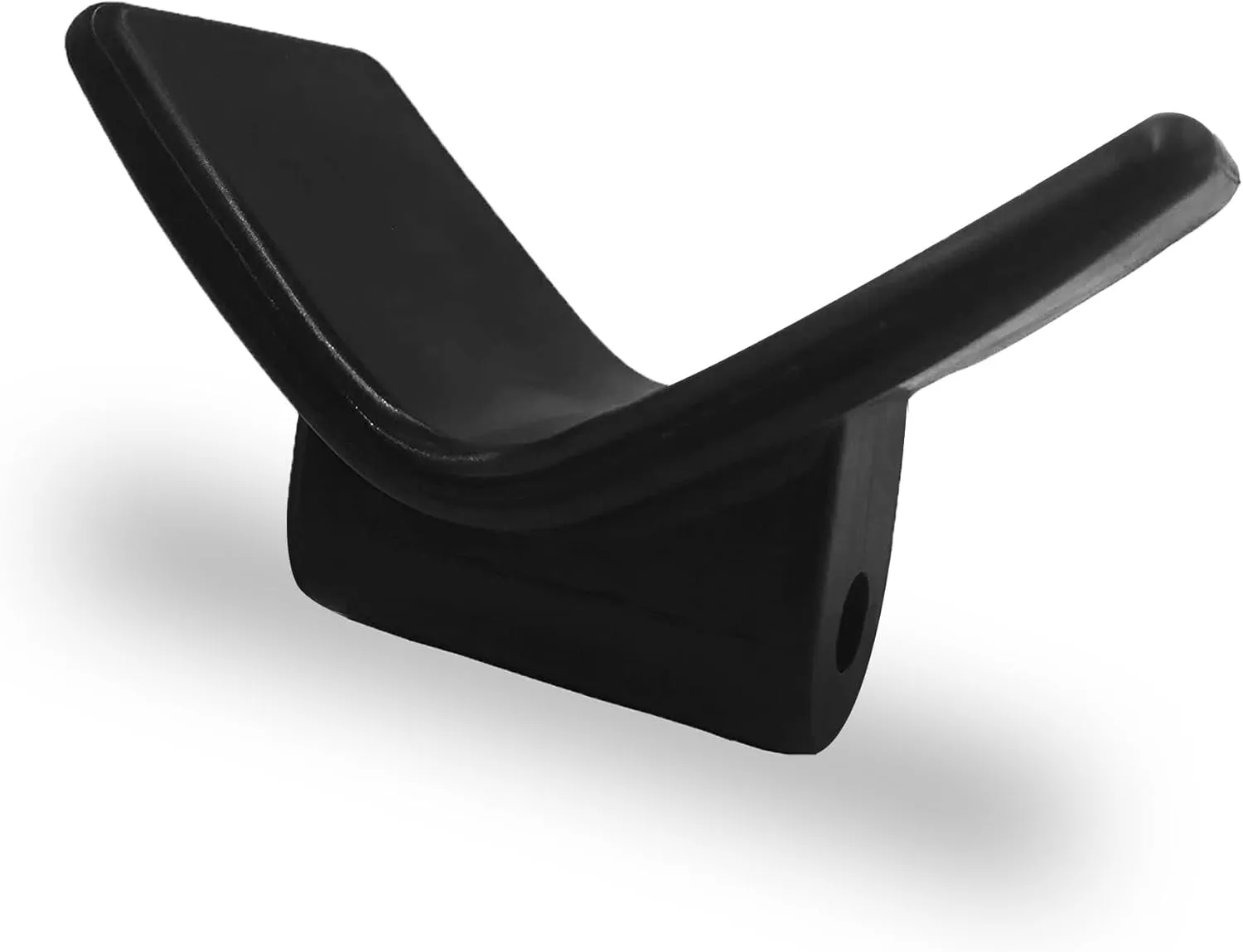3“ Boat Trailer V Bow Stop, Poly Marine V Bow Stop fits 3" Bracket with 1/2" Shaft