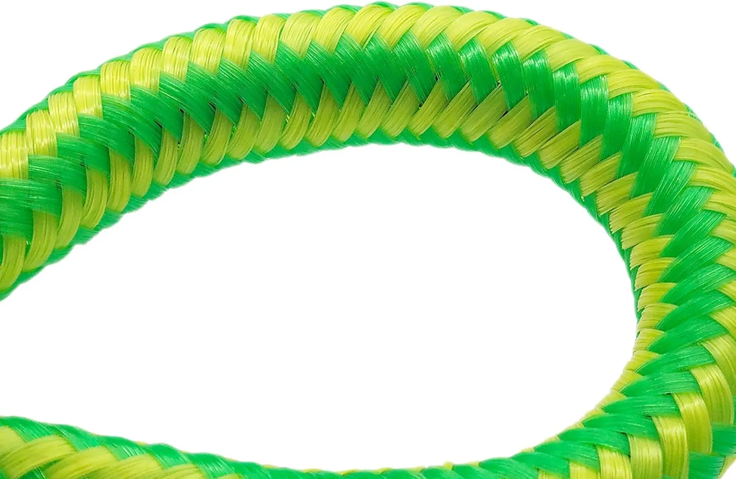 4 FT Dock Ropes with Stainless Steel Clip to Tie Up Boat to Dock Pack of 4 Green