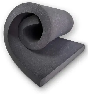 40" X 82" Upholstery Rubber Foam Sheet Cushion (Seat Replacement, Foam Padding) USA Made NF33 (2" x 40" x 82" Rubber Foam Sheet)