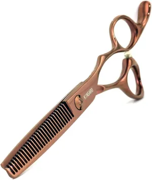 5.5 Inch Hair Thinning Scissors 440C Hair Thinning Shears Professional Hair Shears Barber Scissors Convex Edge KINSARO