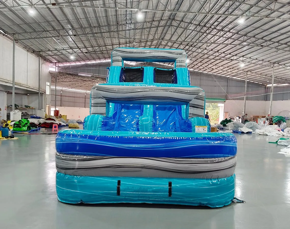 62ft Bahama 2-Piece Wet/Dry Inflatable Obstacle Course