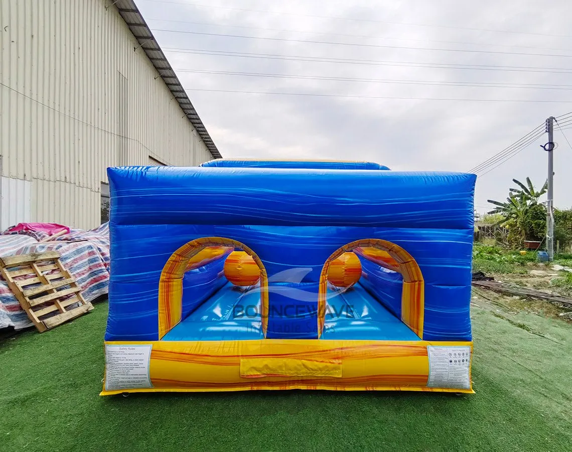 62ft Lava Falls 2-Piece Wet/Dry Inflatable Obstacle Course