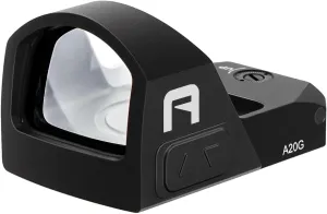 A20 Green Dot Sight for RMR Footprint 2 MOA Shake Awake Reflex Sight Pistol Optic Rifle Scope with Picatinny Mount