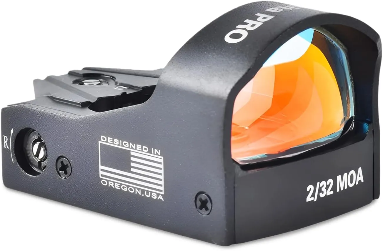ADE RD3-012-PRO Series Motion Activated Red Dot Sight with Multi Reticle System for Optics Ready Pistol Slide/Cut That is Compatible with Doctor Footprint