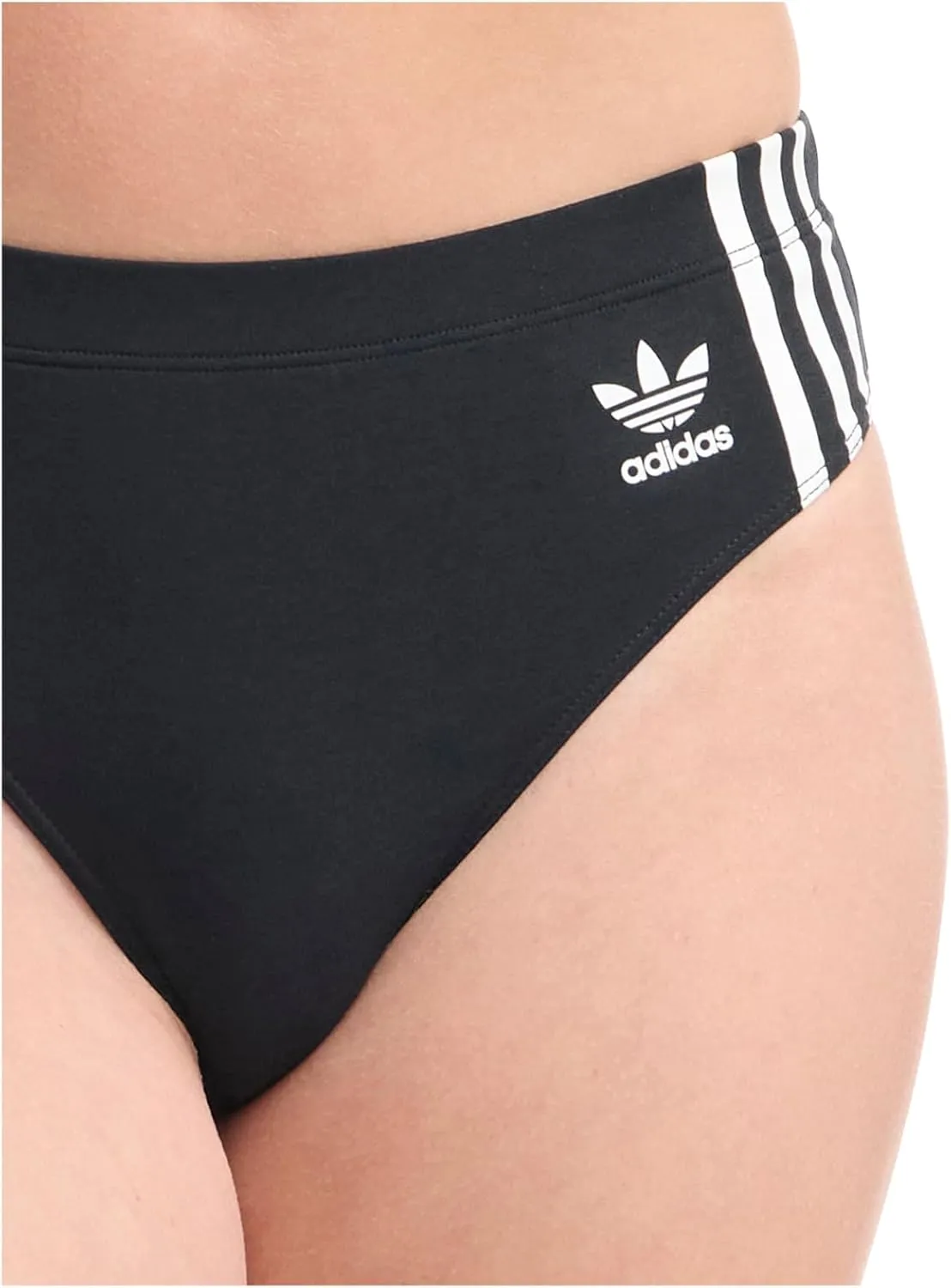 adidas Women's Wide Side Thong Panty Underwear
