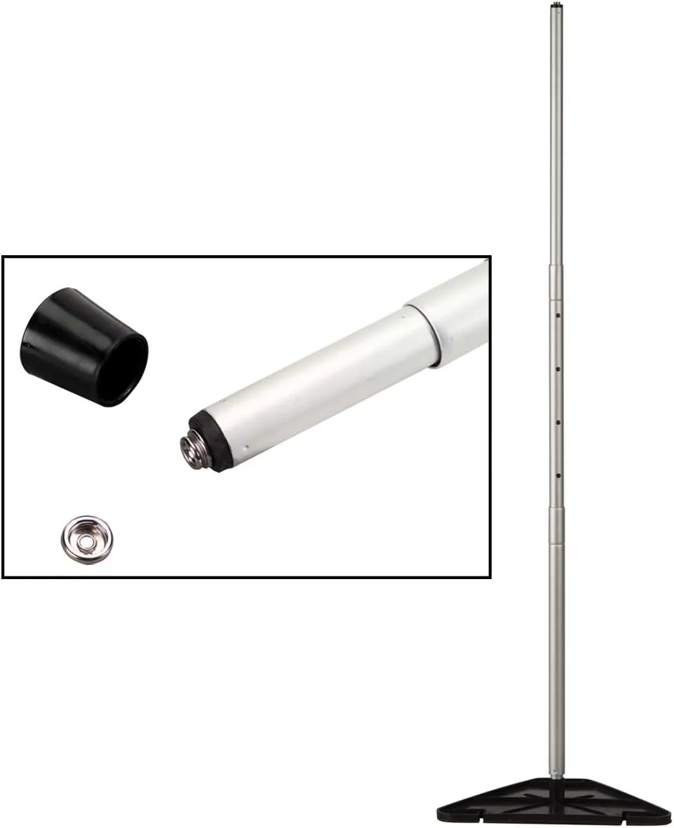 Adjustable Boat Cover Support Pole, 21.5" - 43"