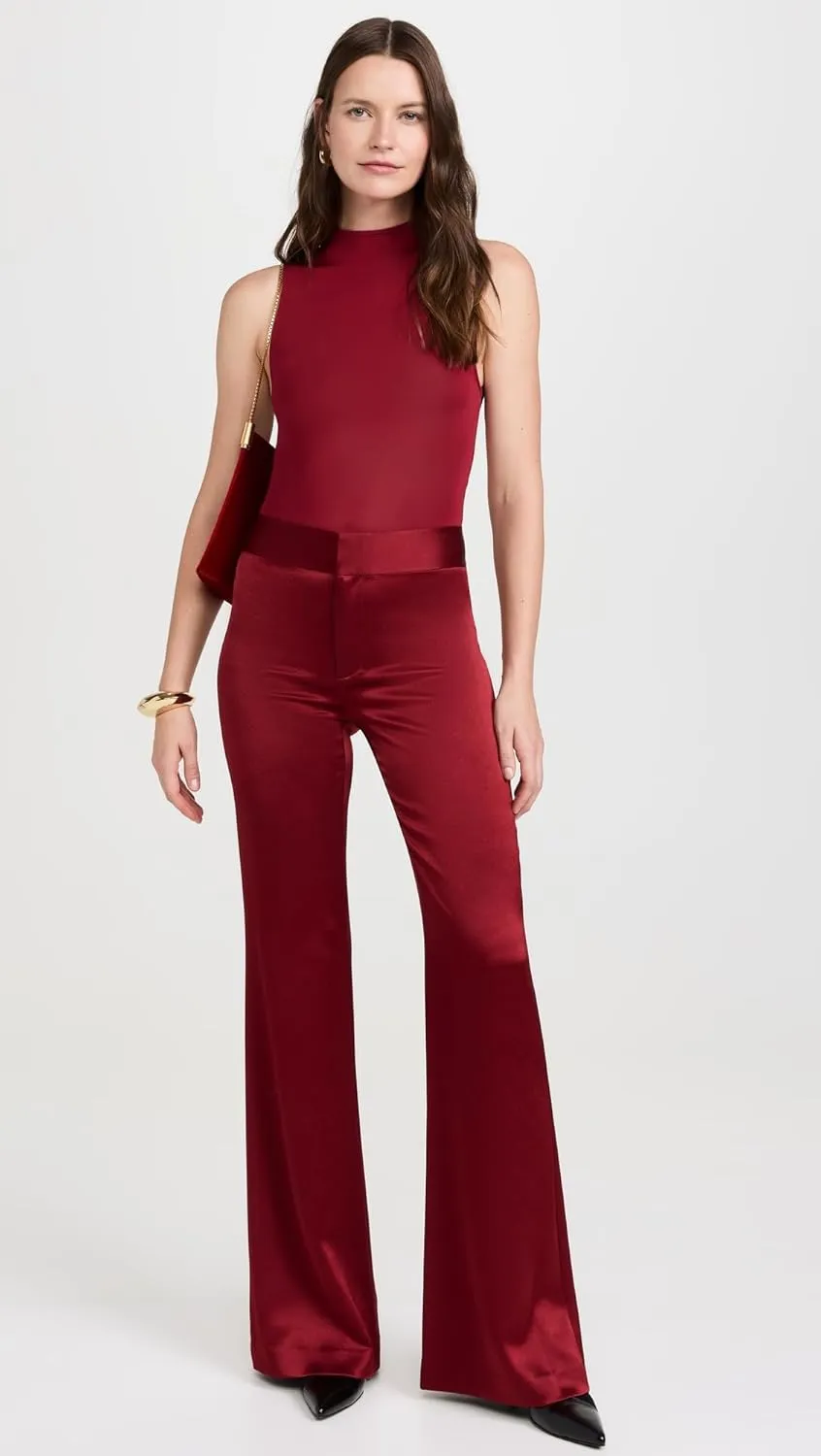 alice   olivia Women's Nichol Sleeveless Thong Bodysuit