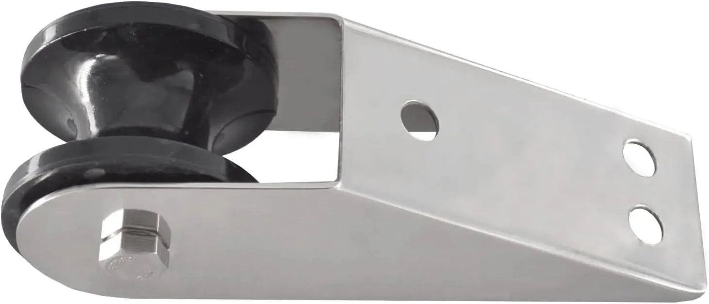 Anchor Roller,Stainless Steel Heavy Duty Boat Bow Anchor Rubber Roller,Fixed Yacht Docking