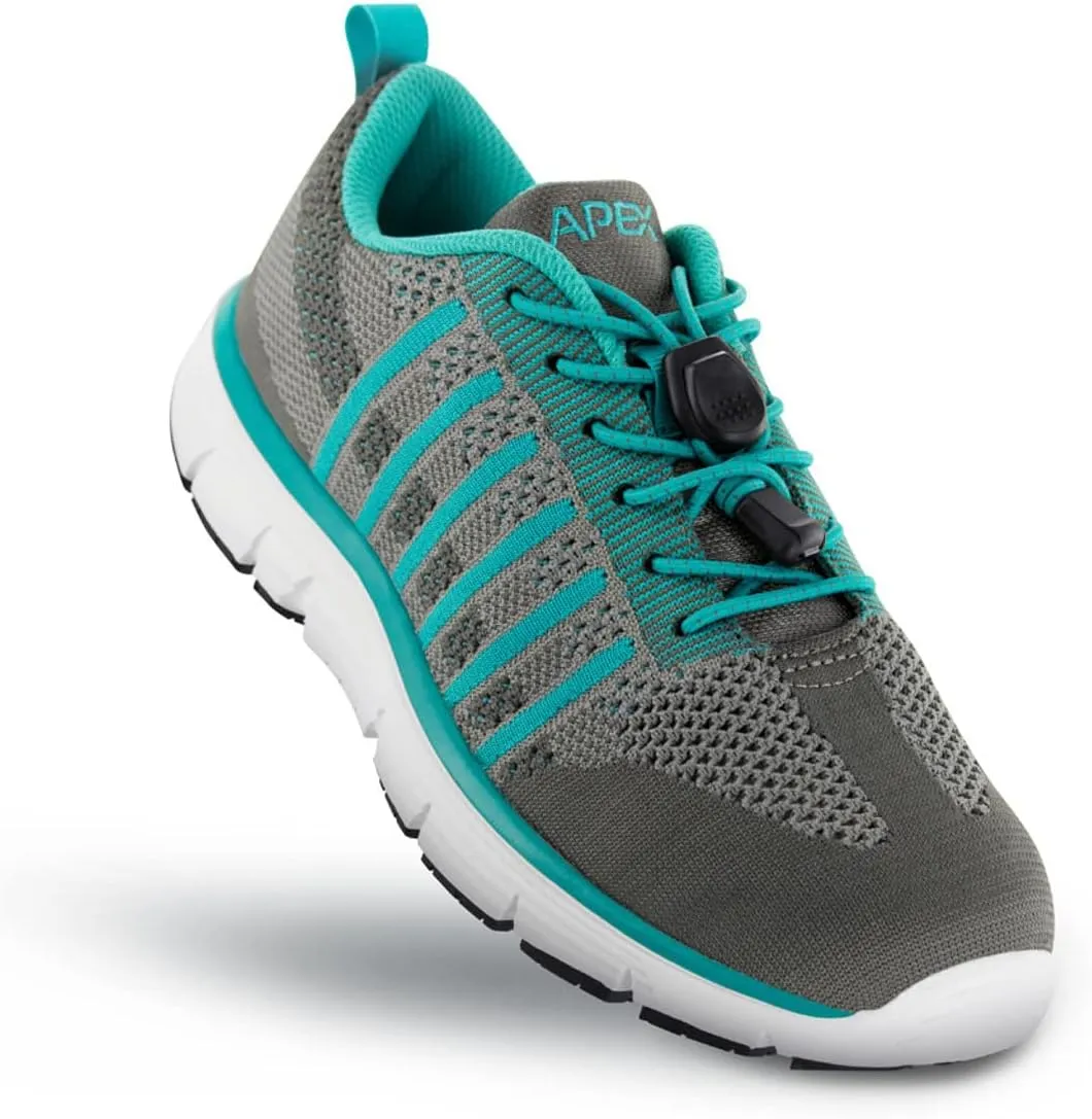 Apex Women's Breeze Athletic Knit-Grey Running Shoe