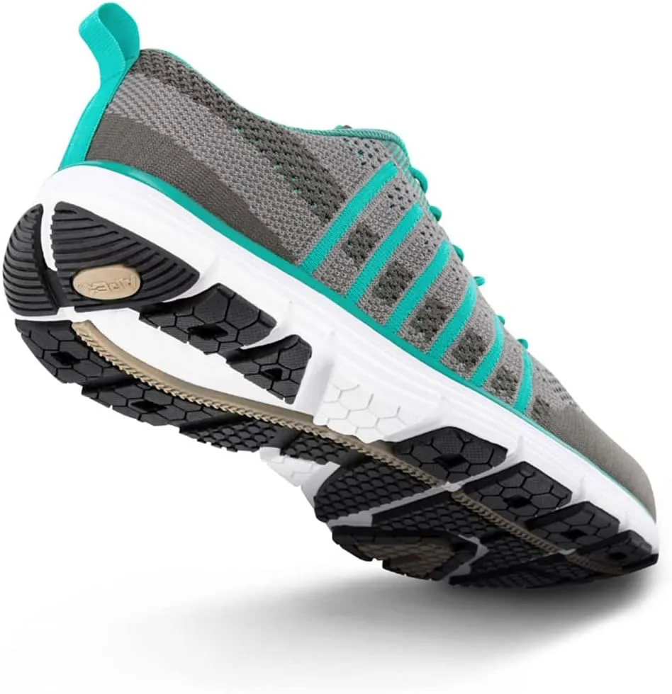 Apex Women's Breeze Athletic Knit-Grey Running Shoe