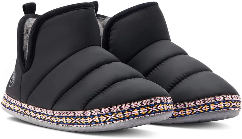 ARIAT Women's Indoor/Outdoor Warm Comfortable Crius Bootie Slippers with Sherpa Lining