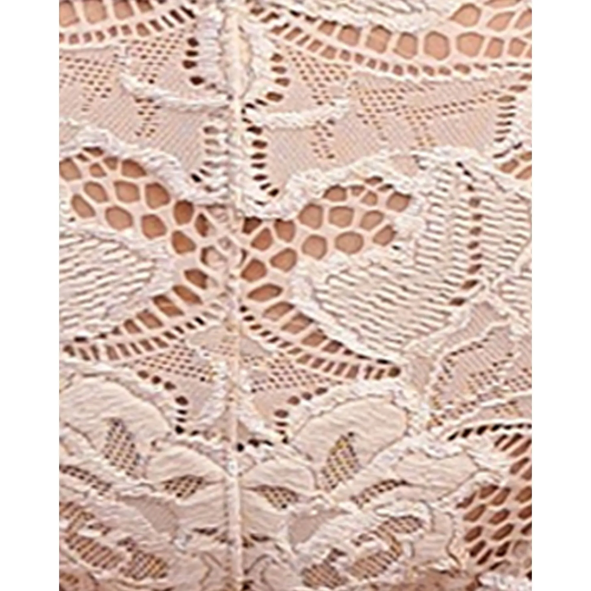 Arum Low Rise Scalloped Lace Thong-Skin