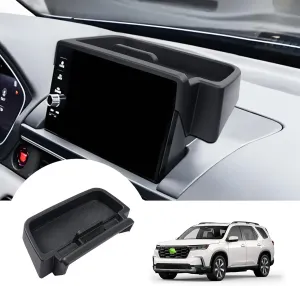 Autorder Center Console Dash Organizer for 2023-2025 Honda Pilot Accessories Dashboard Insert Tray with Cellphone Holder Storage Box with Anti-Slip Mat
