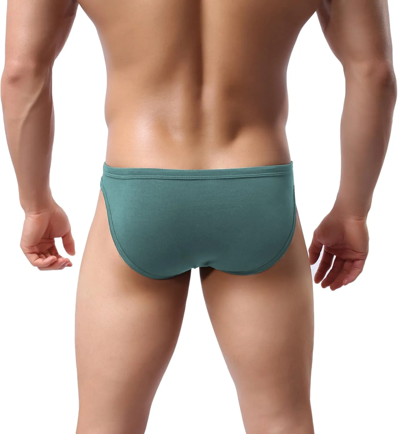 Avidlove Mens Bikini Underwear Low Rise Briefs Microfiber Underpants 4 Pack