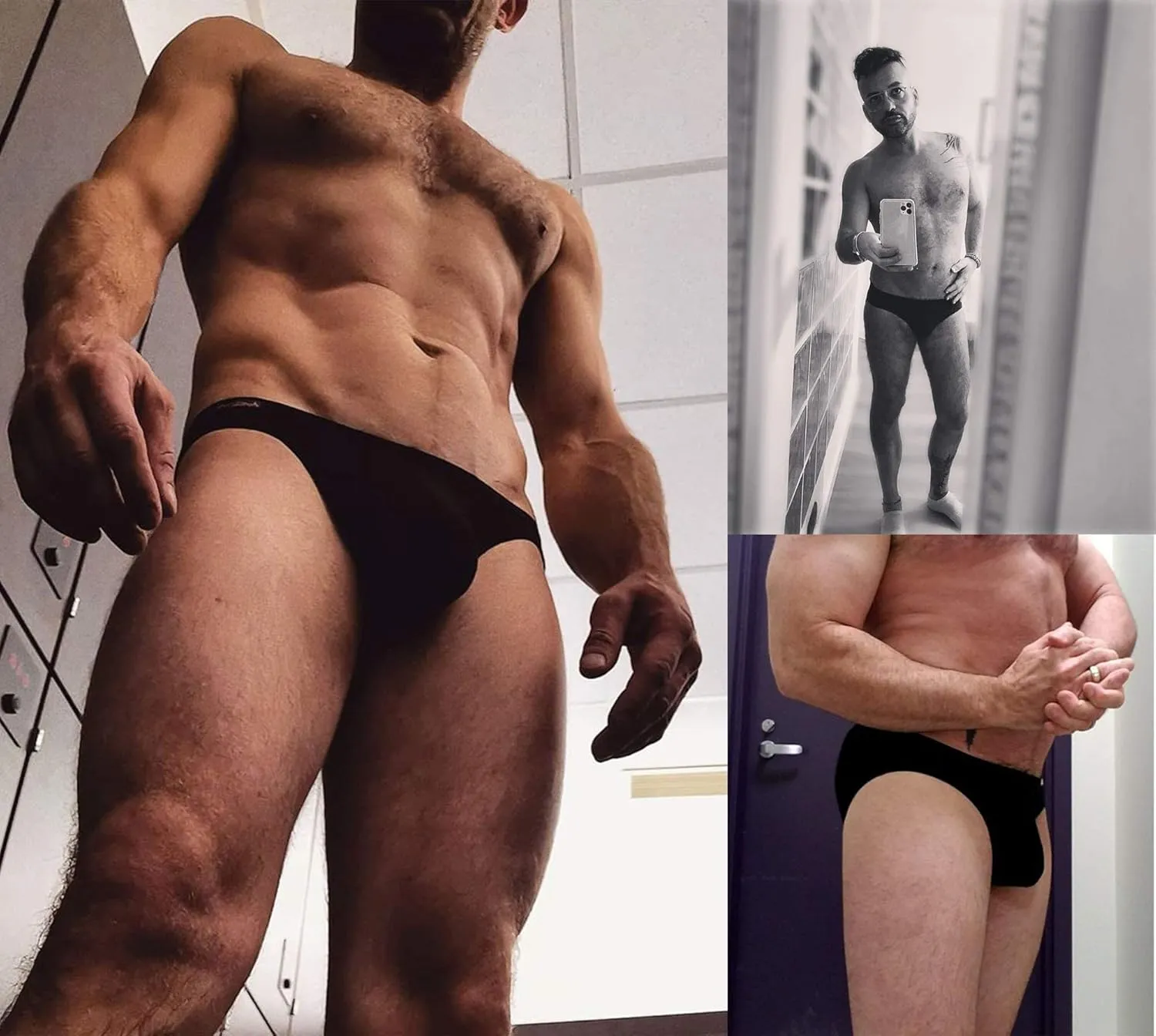 Avidlove Mens Bikini Underwear Low Rise Briefs Microfiber Underpants 4 Pack
