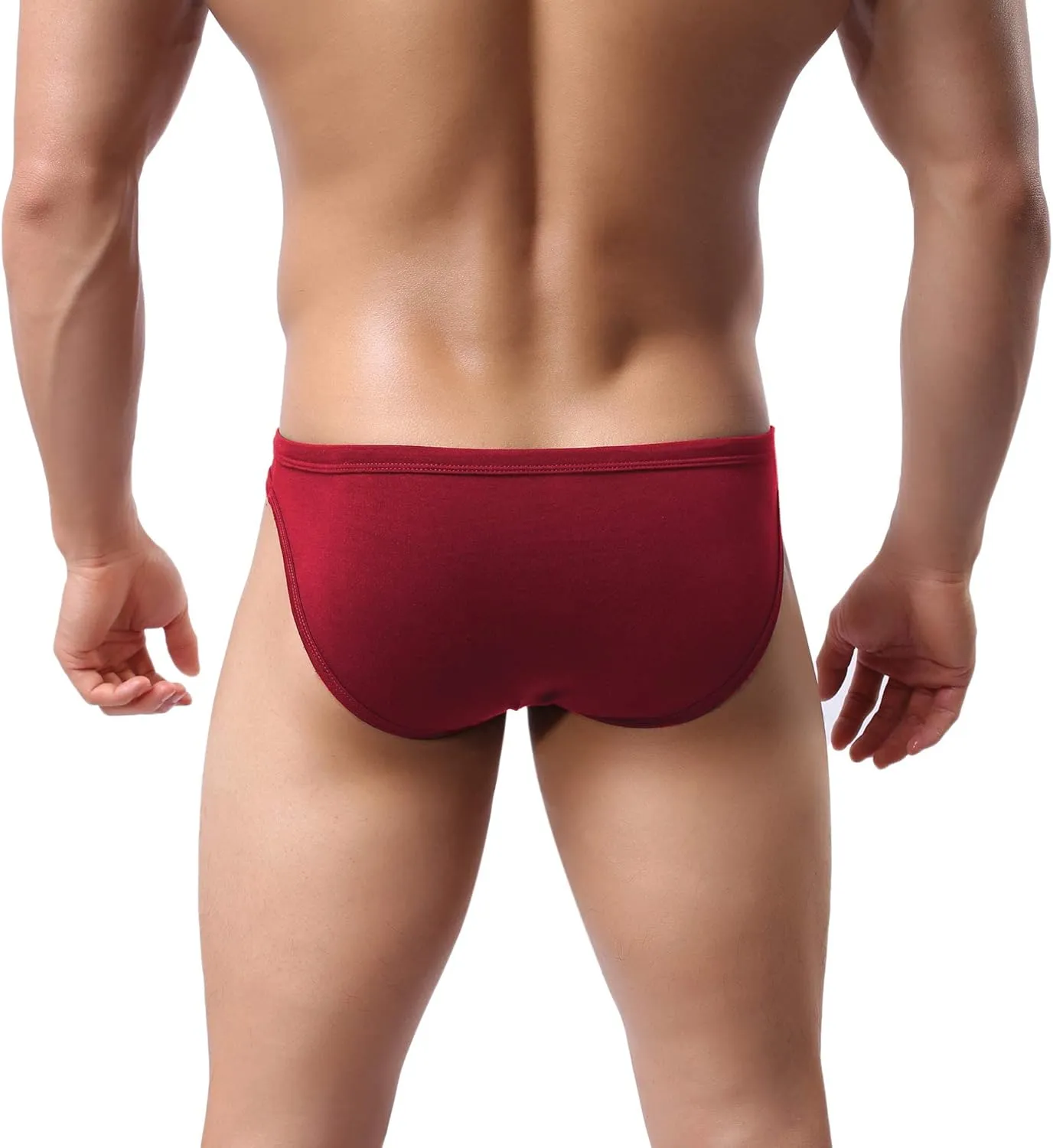 Avidlove Mens Bikini Underwear Low Rise Briefs Microfiber Underpants 4 Pack