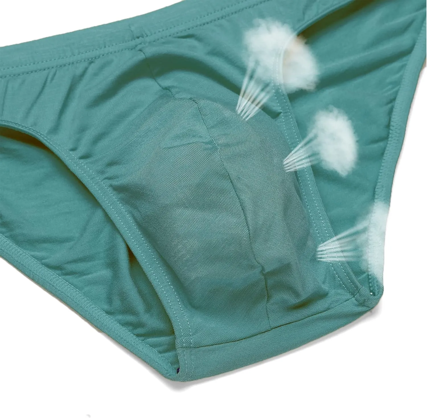 Avidlove Mens Bikini Underwear Low Rise Briefs Microfiber Underpants 4 Pack