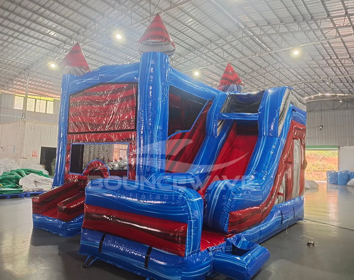 Baja Seasonal Sampler Right Side Bounce House with Slide (Wet/Dry)