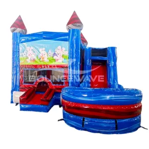 Baja Seasonal Sampler Right Side Bounce House with Slide (Wet/Dry)