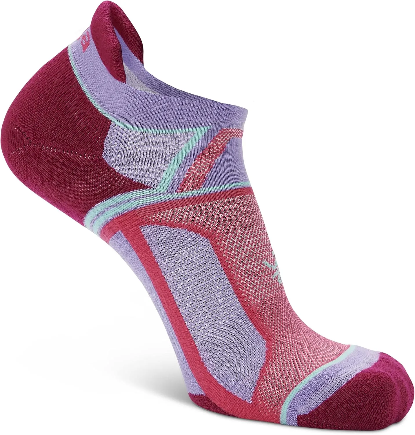 Balega Unisex Adult Hidden Contour Upcycled Impact Resistance/Cushioning Performance No Show Athletic Running Socks (1 Pair)