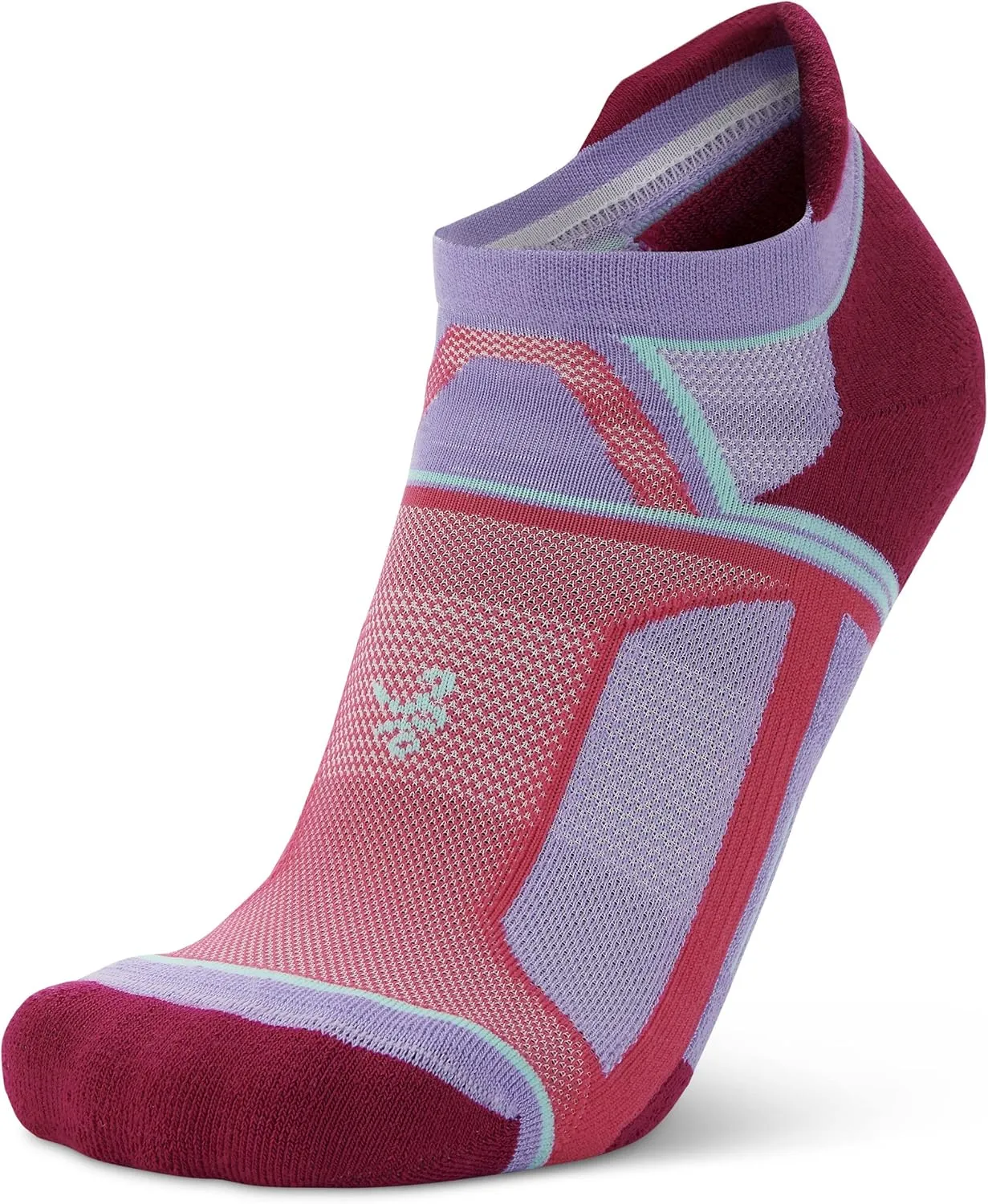 Balega Unisex Adult Hidden Contour Upcycled Impact Resistance/Cushioning Performance No Show Athletic Running Socks (1 Pair)