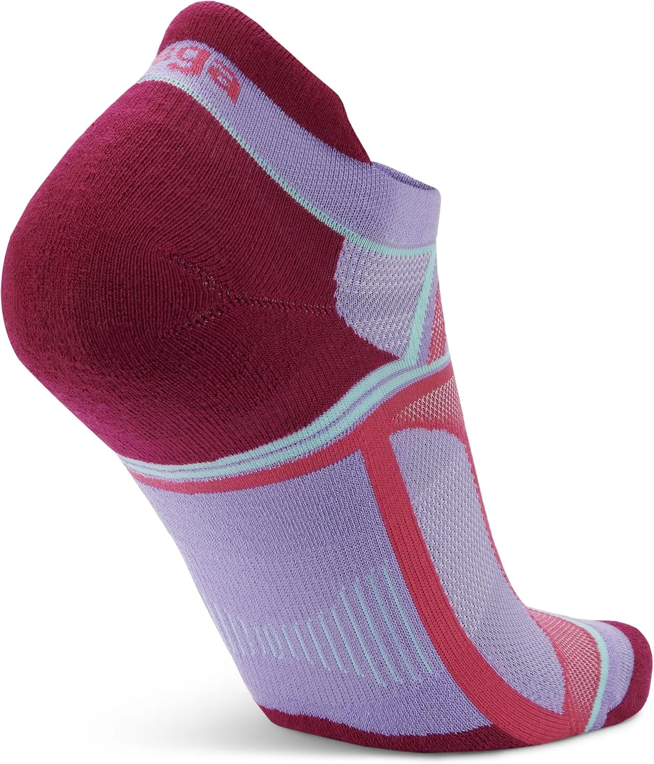 Balega Unisex Adult Hidden Contour Upcycled Impact Resistance/Cushioning Performance No Show Athletic Running Socks (1 Pair)
