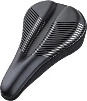 Bike Seat Cushion for Giant Contend SL Contend SL1 Disc Contender Contender 1, Memory Foam & Gel Padded Cover Bicycle Seat for Men Women Shock-Absorbing Comfort Bike Seat Pad,C
