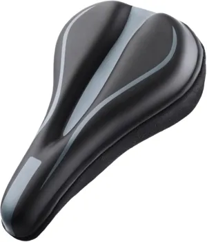 Bike Seat Cushion for Giant Fastroad Advanced Fastroad SLR Fathom Fathom 1 Fathom 2, Memory Foam & Gel Padded Cover Bicycle Seat for Men Women Shock-Absorbing Comfort Bike Seat Pad,A