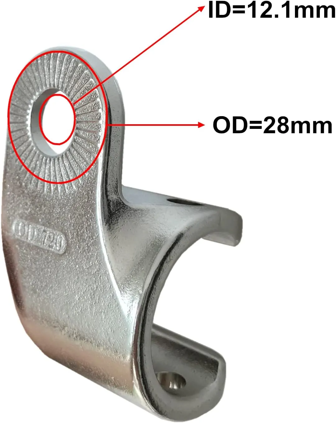 Bike Trailer Hitch Compatible with Thule Chariot Cross Sports Courier Coaster Cadence Stroller Axle Mount Hitch Cup