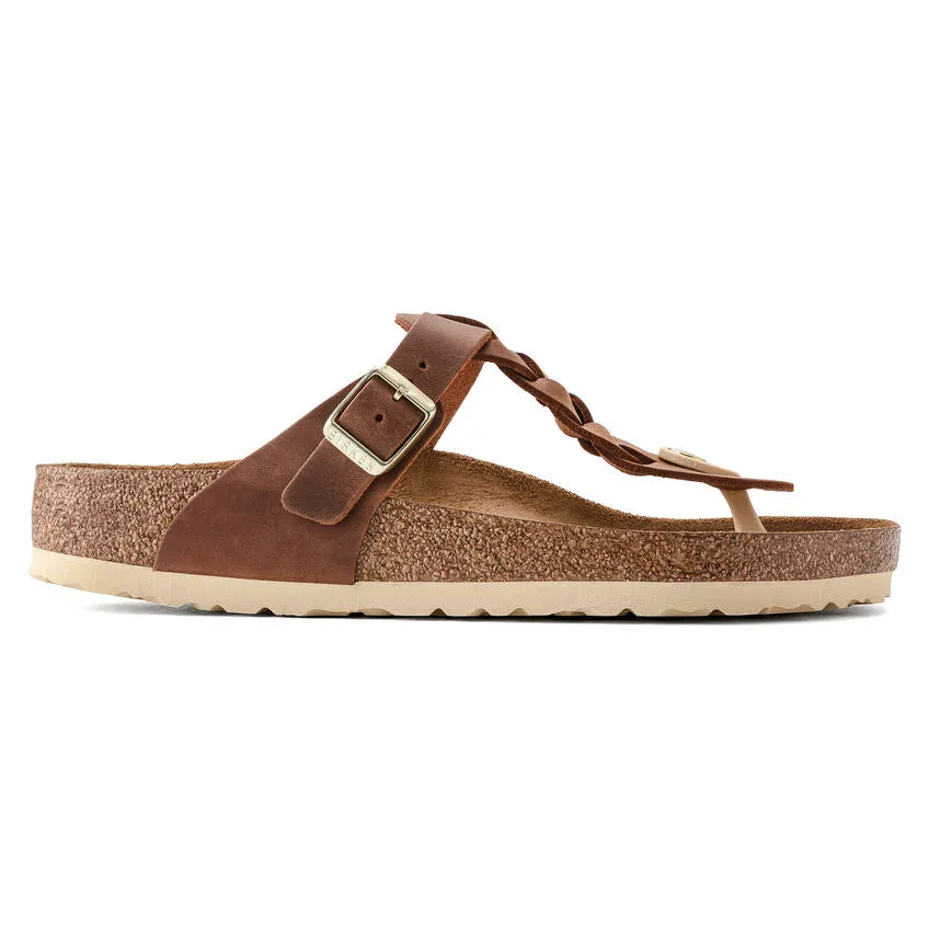 Birkenstock Gizeh Braid Cognac