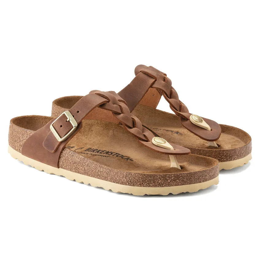 Birkenstock Gizeh Braid Cognac