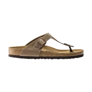 Birkenstock Gizeh Sandal - Oiled Leather Tobacco