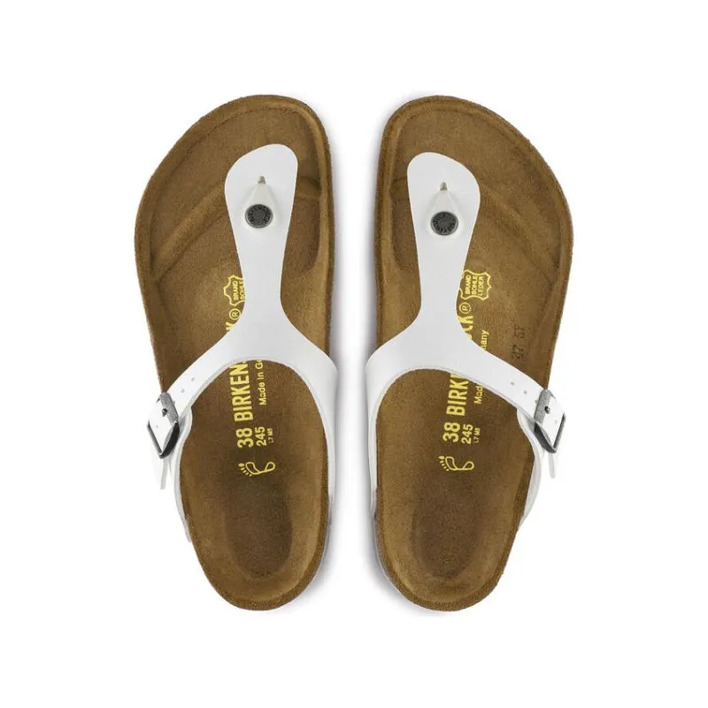 Birkenstock Gizeh White Birko-Flor - Regular