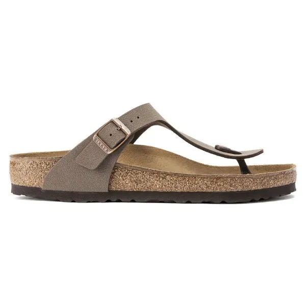 Birkenstock Mocha Gizeh Birkibuc Womens Sandals 0043751