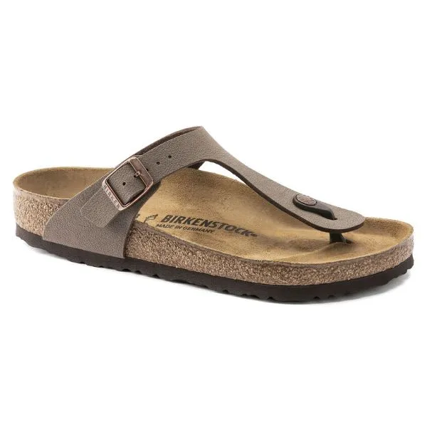 Birkenstock Mocha Gizeh Birkibuc Womens Sandals 0043751