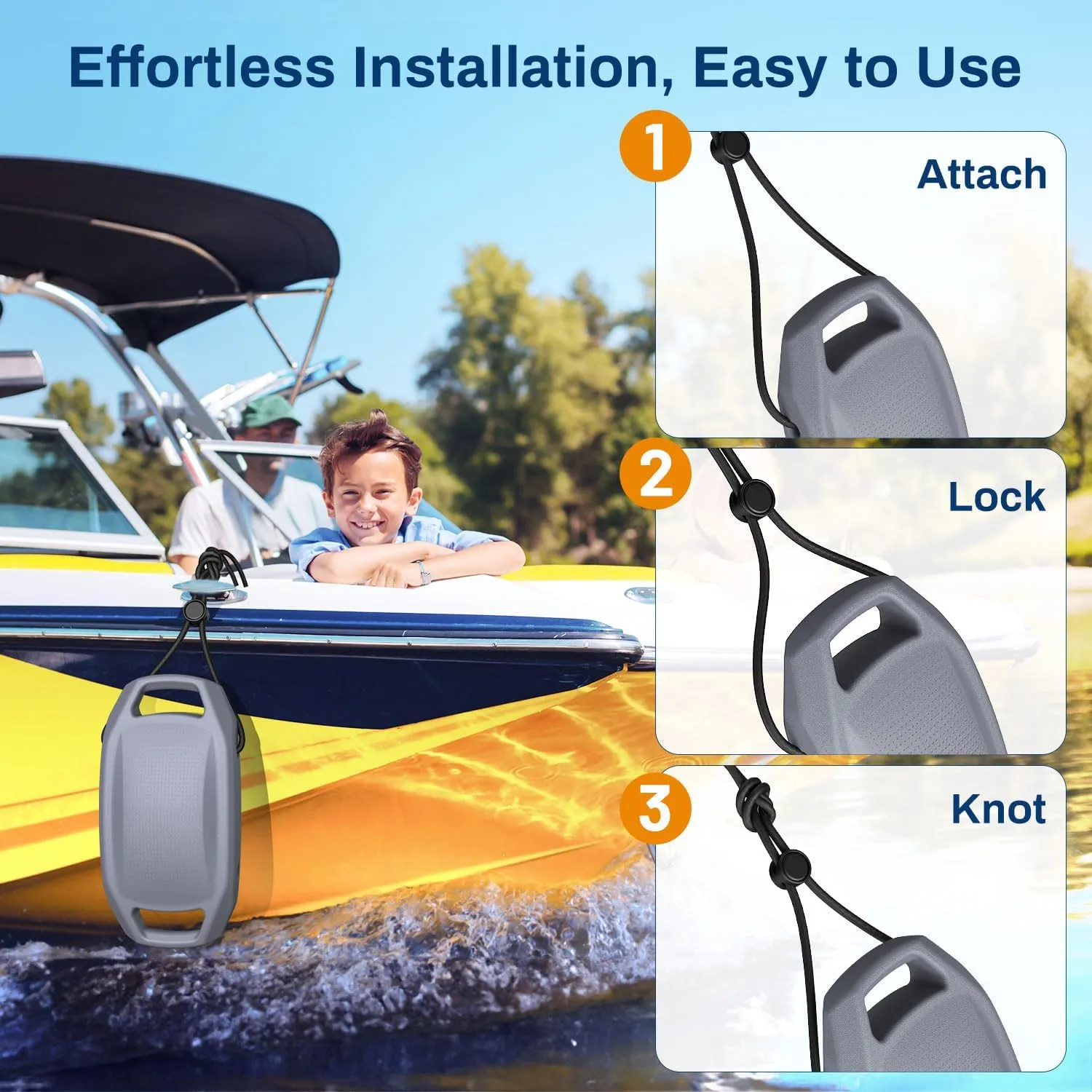 Boat Fenders Boat Bumpers for Docking, Upgraded EVA Boat Fenders Bumpers, Fit for Yachts, Sailing Dinghies, Bass Boat and Fishing Boat