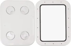Boat Hatch Square Deck Access Hatch with Lid Strong Sealing Marine Inspection for Ventilation