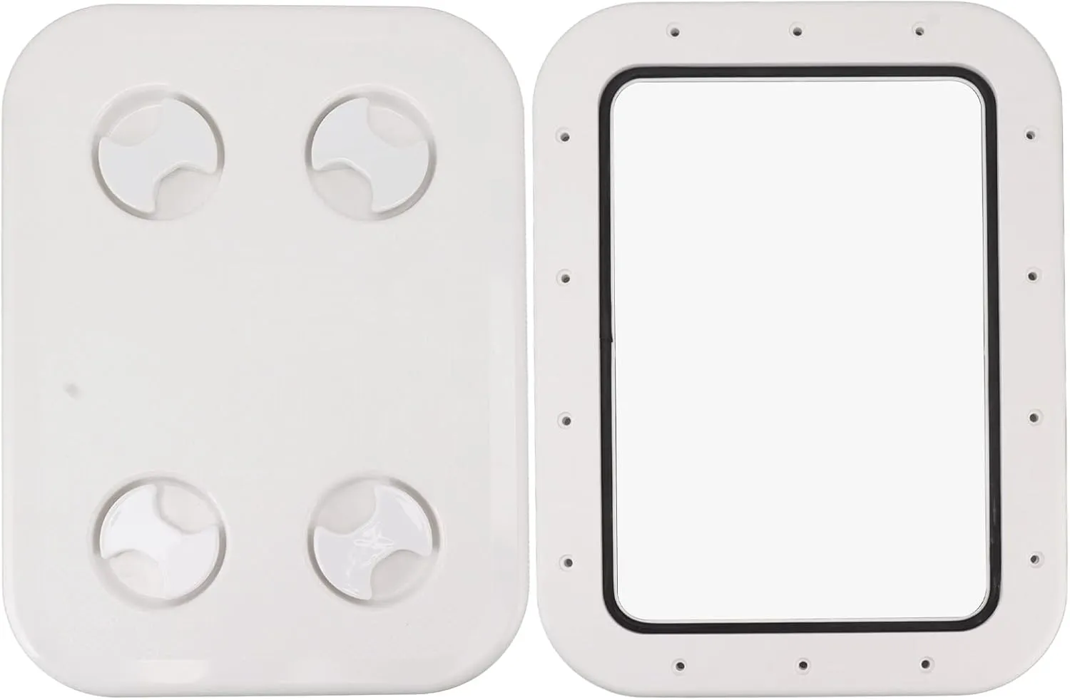 Boat Hatch Square Deck Access Hatch with Lid Strong Sealing Marine Inspection for Ventilation
