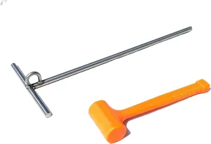 Boat Stake Sand Spike Anchor Rust Proof Marine Grade Stainless Steel 316 - Hammer into The Beach or Sand bar for Ultimate Holding Power - Made in The USA