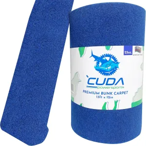 Boat Trailer Bunk Carpet - 12in Wide x 20Ft Blue Marine Carpeting for Boats, Boat Trailer Bunks, Boat Bunk Carpet Bunk (Blue (NO Staples), 12in x 20Ft)