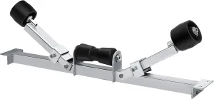 Boat Trailer Rollers Large Load Capacity Boat Trailer Parts Bottom Support Bracket Boat Trailer Accessories Steel Adjustable Support Bracket for Boats Small Motors Sailing Boats