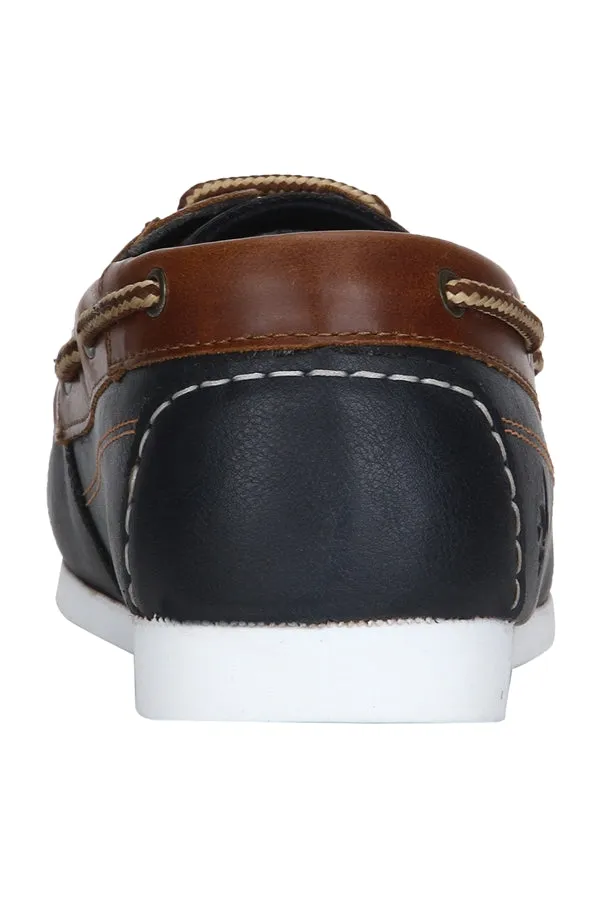 Bond Street by RedTape Men Navy Boat Shoes