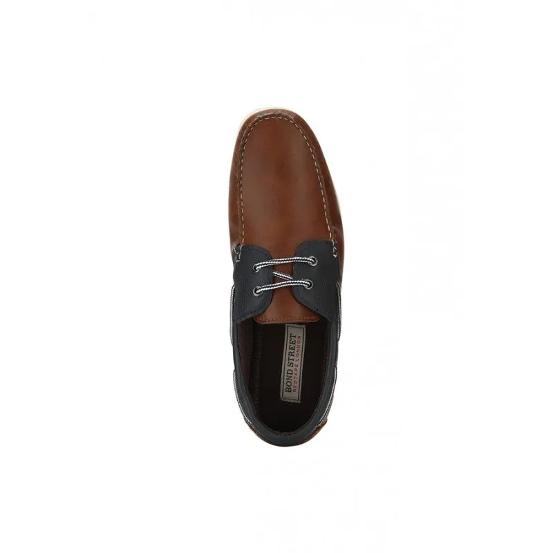 Bond Street by RedTape Men Tan Boat Shoes