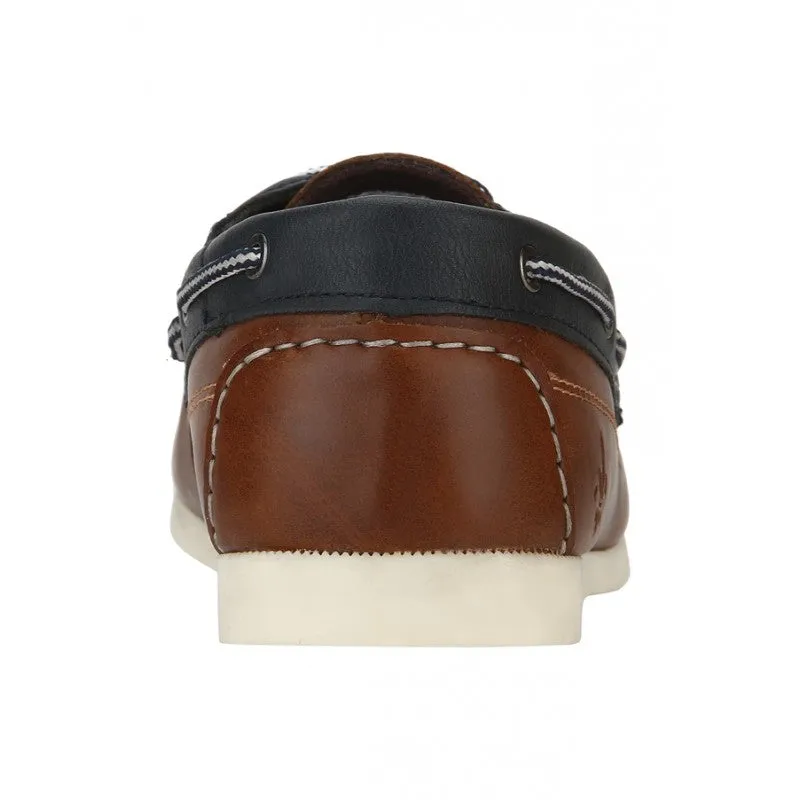 Bond Street by RedTape Men Tan Boat Shoes