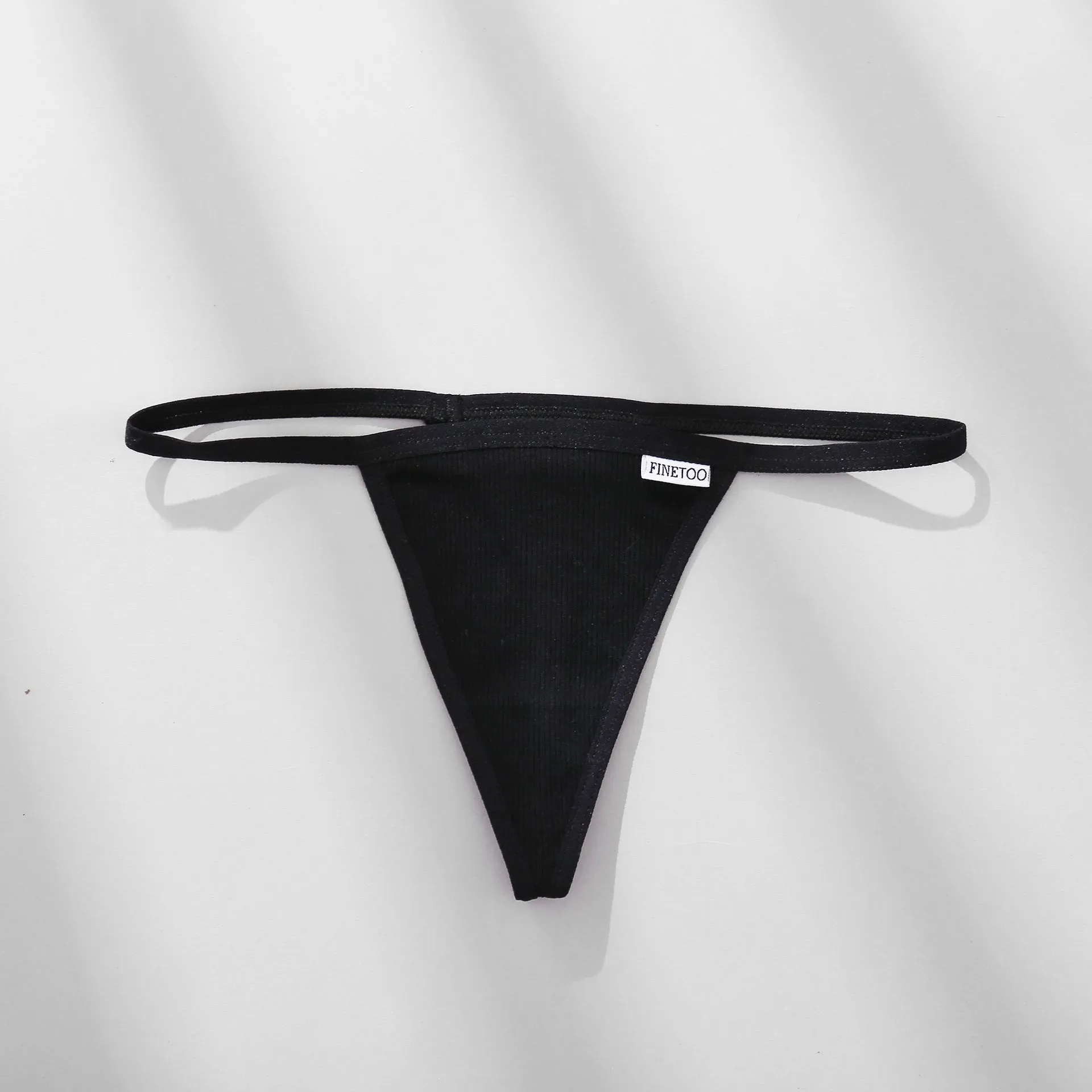 Breathable Thong Underwear with Elastic Waist