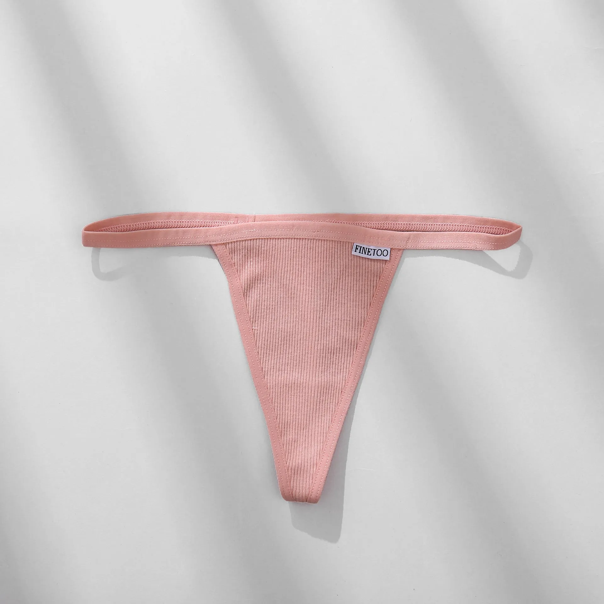 Breathable Thong Underwear with Elastic Waist