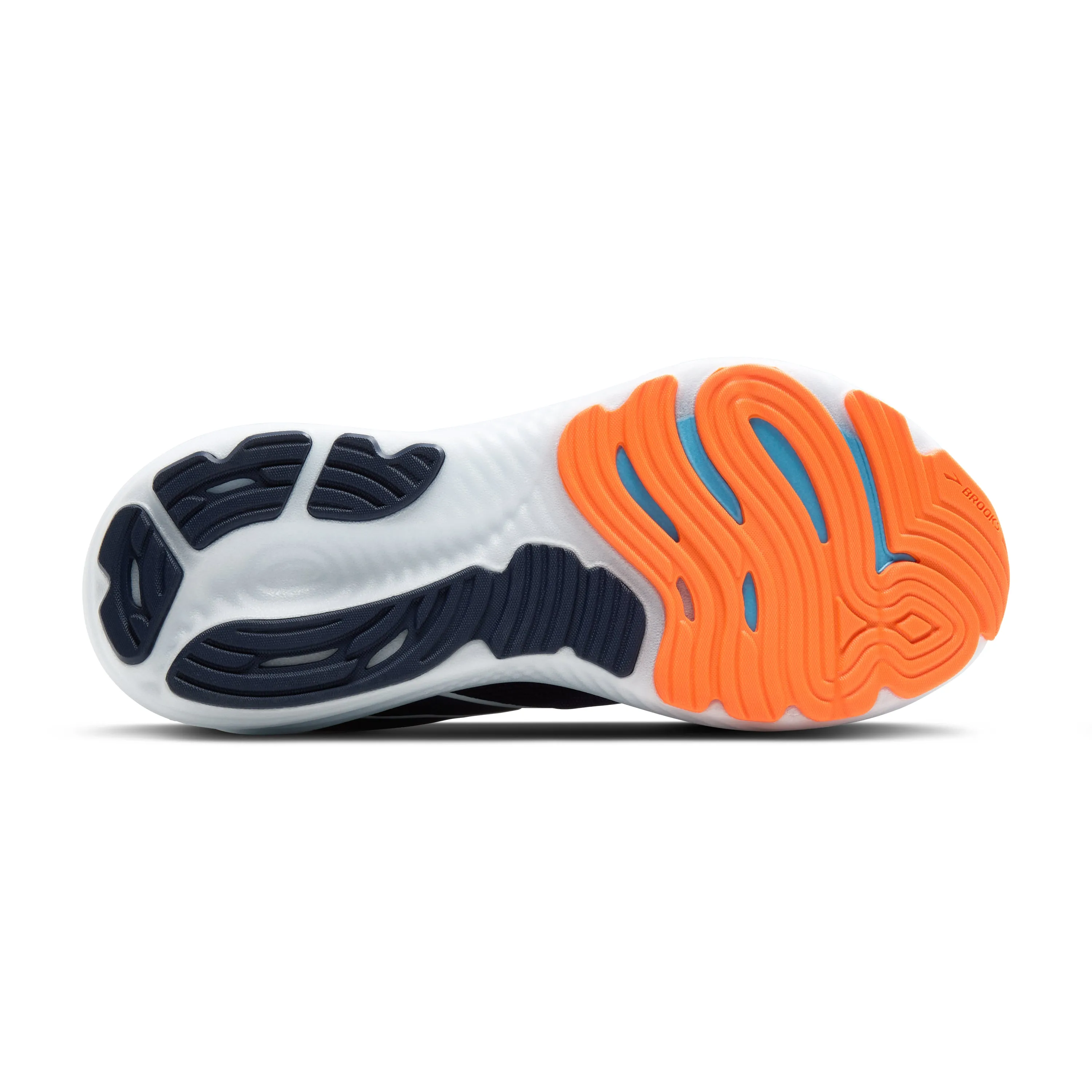 Brooks | Glycerin 22 | Men's | Peacoat/Blue Ribbon/Orange