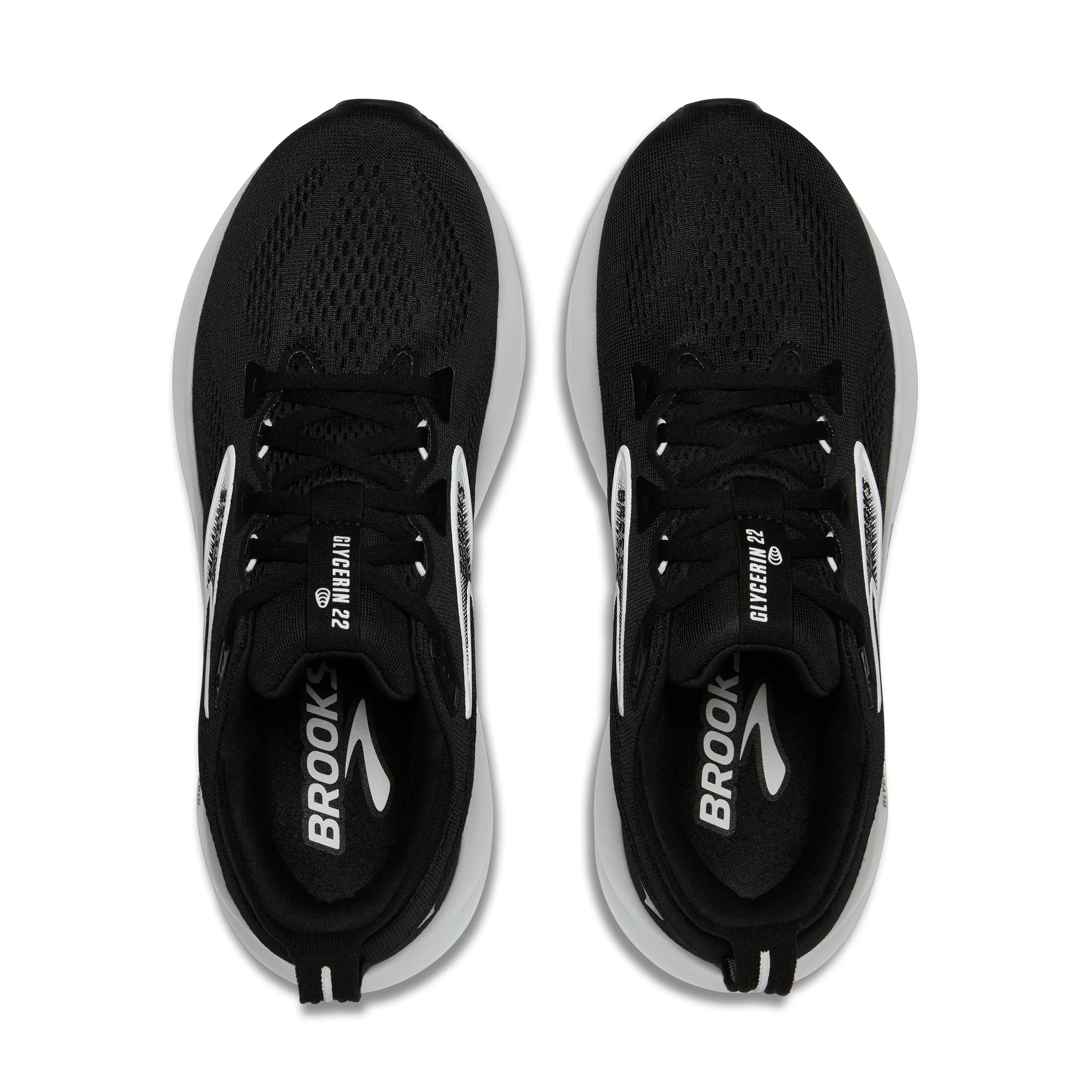 Brooks | Glycerin 22 | Women's | Black/Grey/White