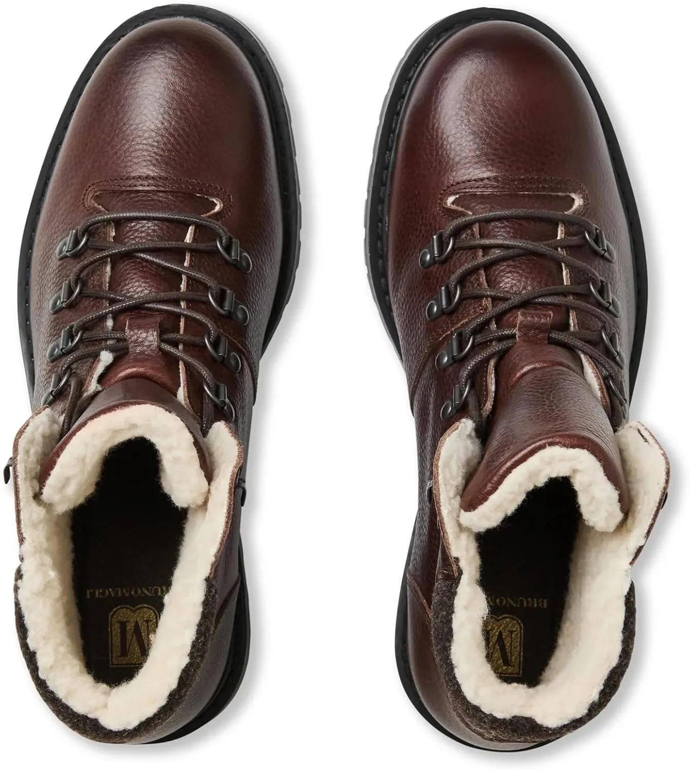 Bruno Magli Men's Philip Leather Shoes with Lace-Up Closure